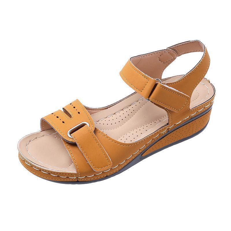 LYRA Laser Wedge Sandals