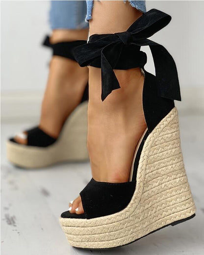 AURELIA Roman Wedge Sandals