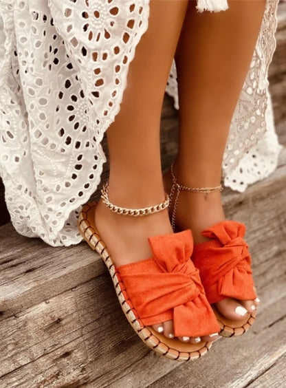 SOREN Bow Comfort Sandals