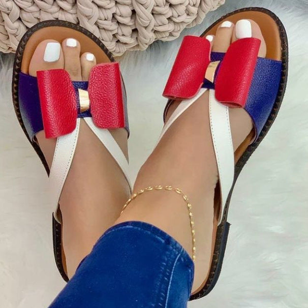 ZARA Colourblock Comfort Sandals