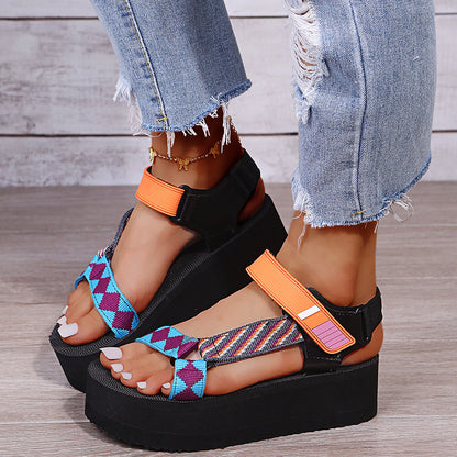 ZELLA Velcro Comfort Sandals