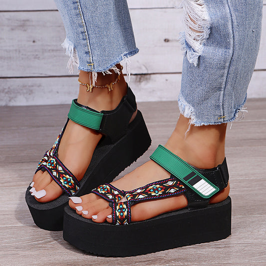 ZELLA Velcro Comfort Sandals
