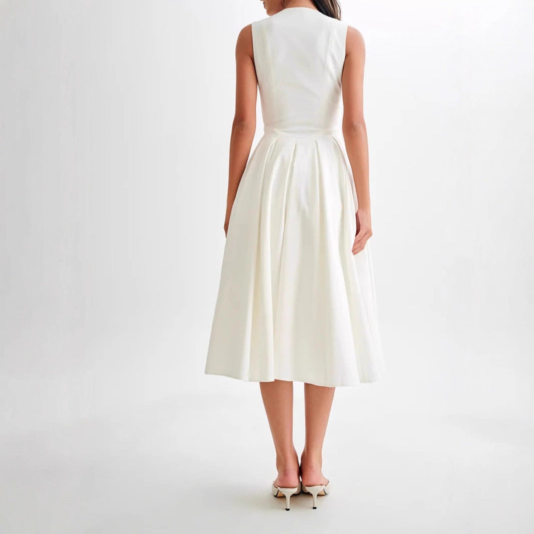 ADELIA Princess Midi Dress