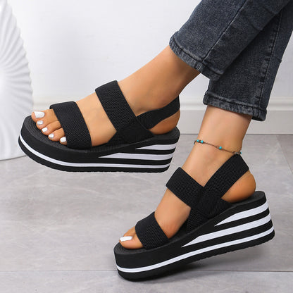 ZARIA Lightweight Platform Sandals