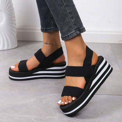 ZARIA Lightweight Platform Sandals