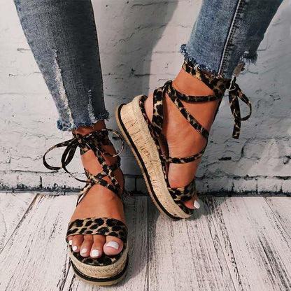 KAYLA Platform Strappy Sandals