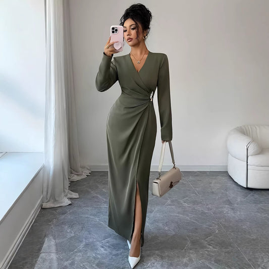 LINH Hooded Maxi Dress
