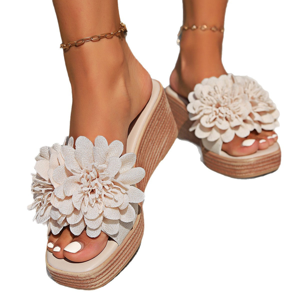 FLORA Wedge Comfort Sandals