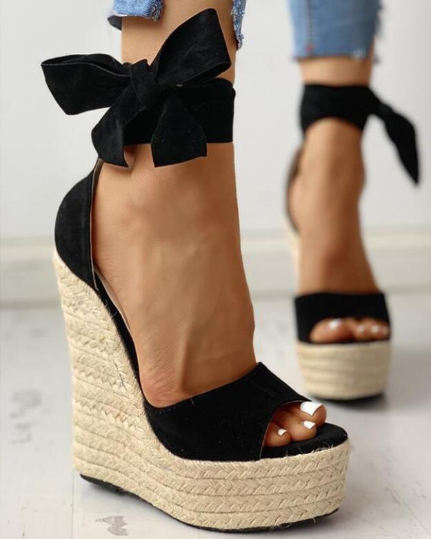 AURELIA Roman Wedge Sandals