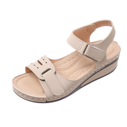 LYRA Laser Wedge Sandals
