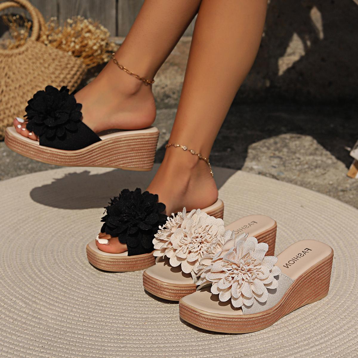 FLORA Wedge Comfort Sandals