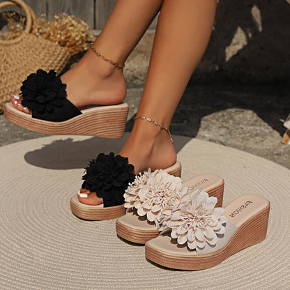 FLORA Wedge Comfort Sandals