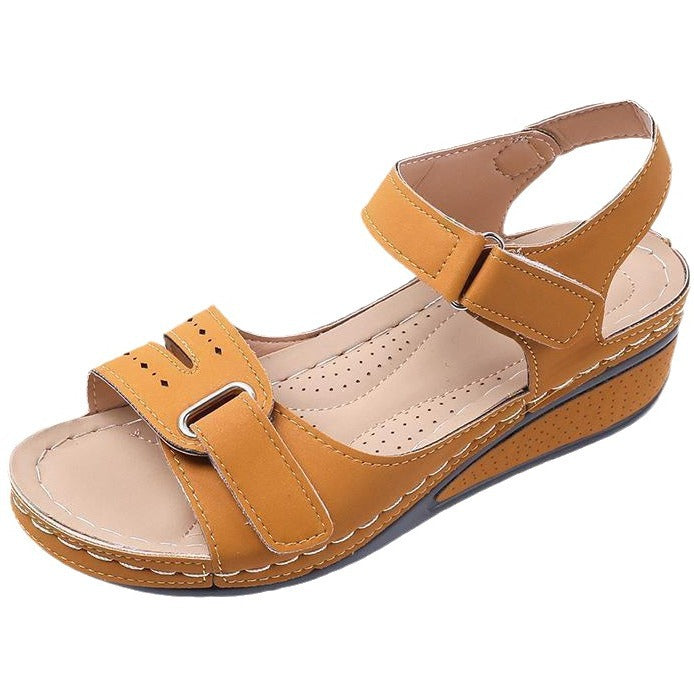 LYRA Laser Wedge Sandals