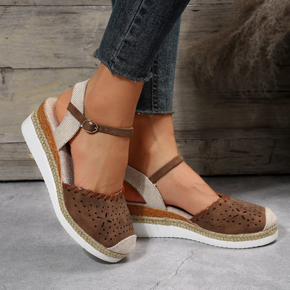 CAMILA Platform Wedge Sandals