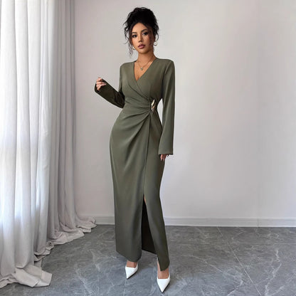 LINH Hooded Maxi Dress