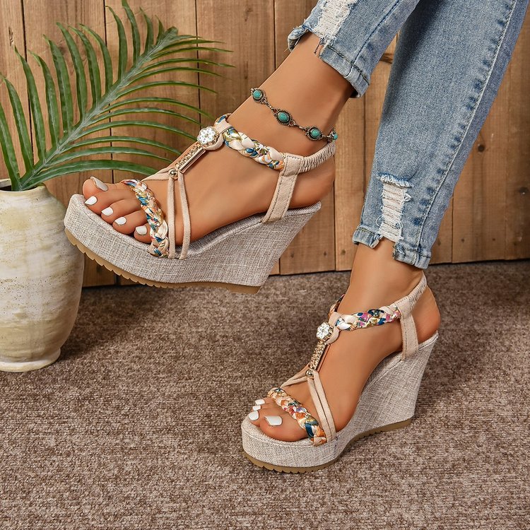 ISLA Wedge Rope Sandals