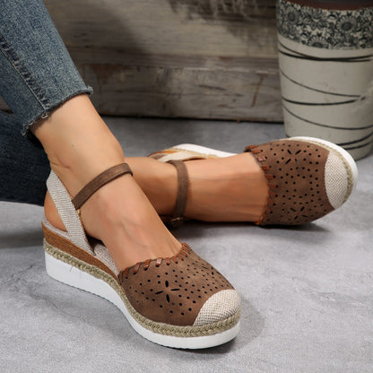 CAMILA Platform Wedge Sandals
