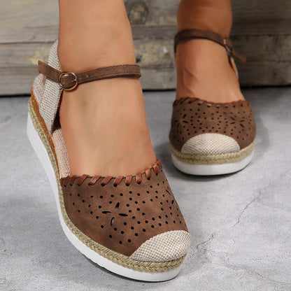 CAMILA Platform Wedge Sandals