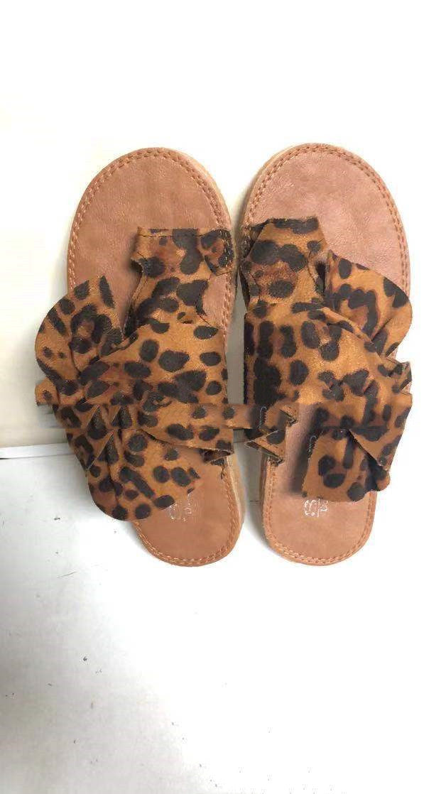 MILA Bow Suede Comfort Sandals