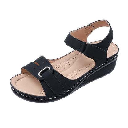 LYRA Laser Wedge Sandals