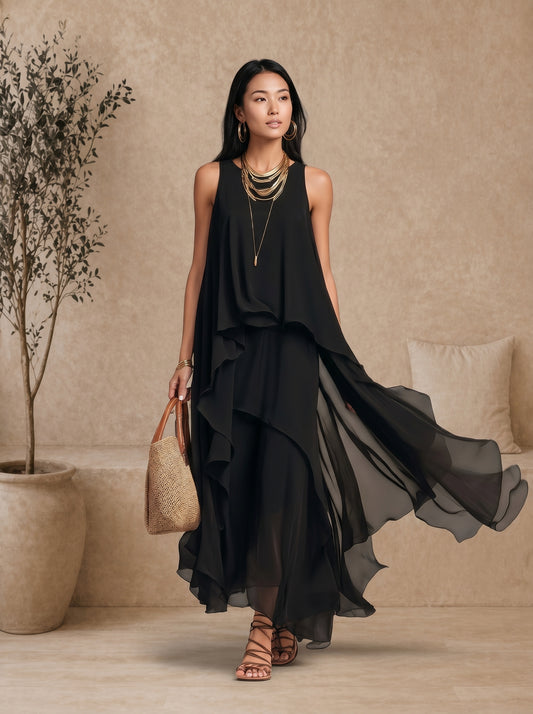 SERENA Elegant Summer Maxi Dress