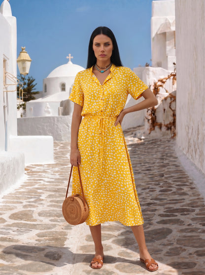 Sienna Wild Midi Dress