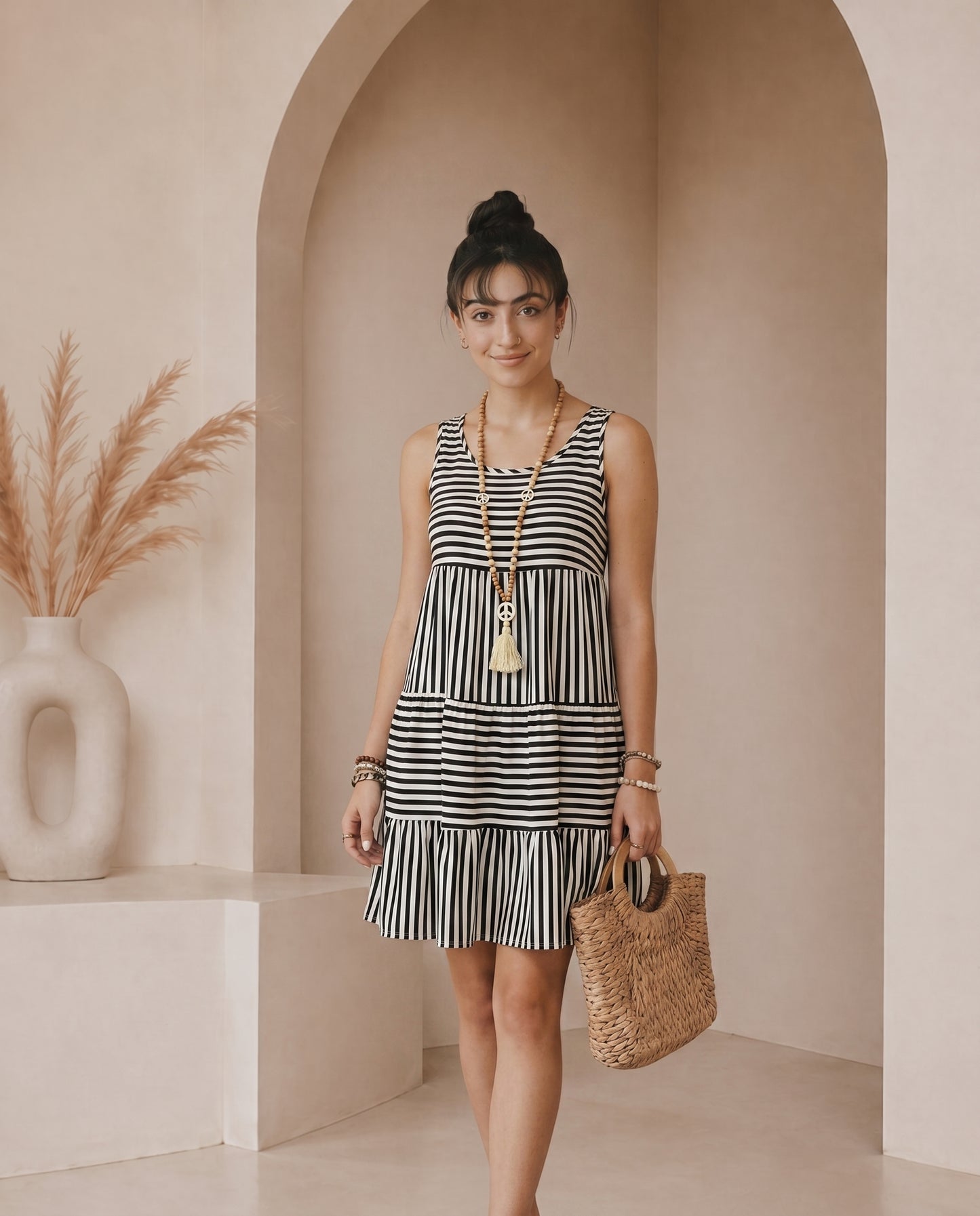 ELARA Summer Office Dress
