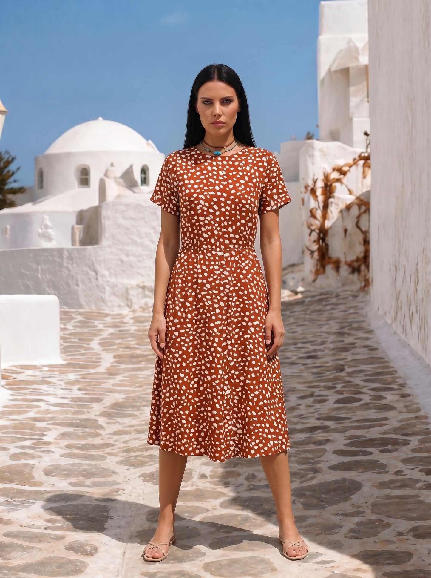 Sienna Wild Midi Dress